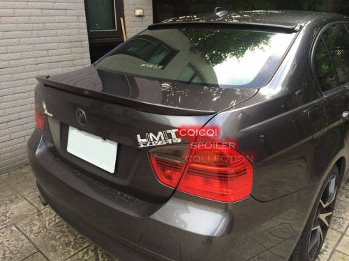 Carbon bmw 06~11 e90 3-series sedan high kick performance type trunk spoiler◎