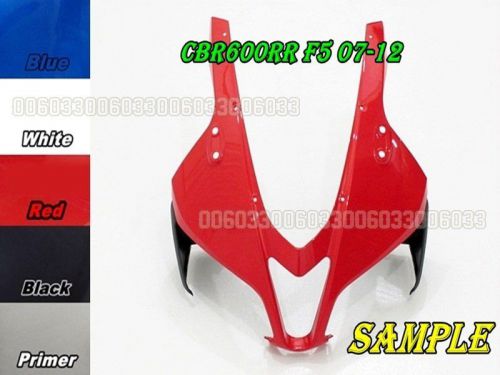 Injection molding head front upper top fairing for honda f5 cbr600rr 07-12 33#7