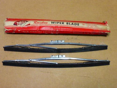 55 56 57 chevy trico rb12 wiper blades 12&#034; nos pair