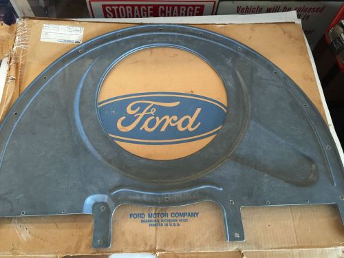 Nos 1971-1973 ford mustang ram air plenum for hood. boss 351 351 cj &amp; cleveland