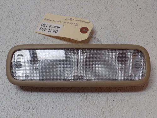 04 05 06 07 08 acura tl rear interior ceiling headliner light oem