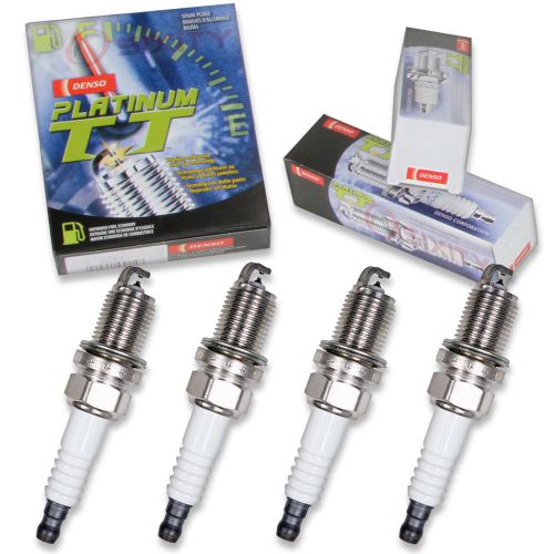 4 pcs denso platinum tt spark plugs 2003 mazda tribute 2.0l l4 kit set tune de