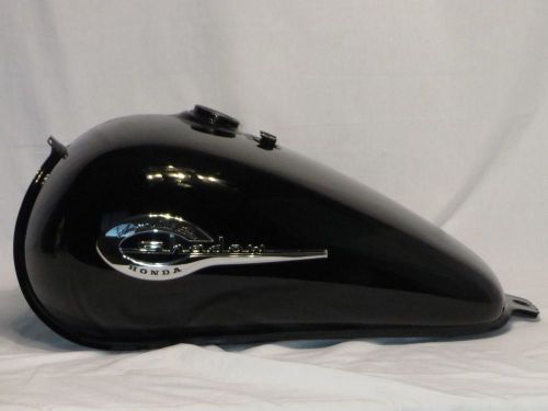 Honda shadow vt750 gas tank fuel cell 17520-mba-600za black 2001