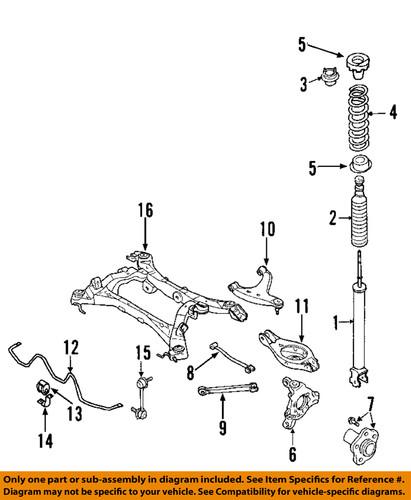 Nissan oem 55110zx00b control arm/suspension control arm