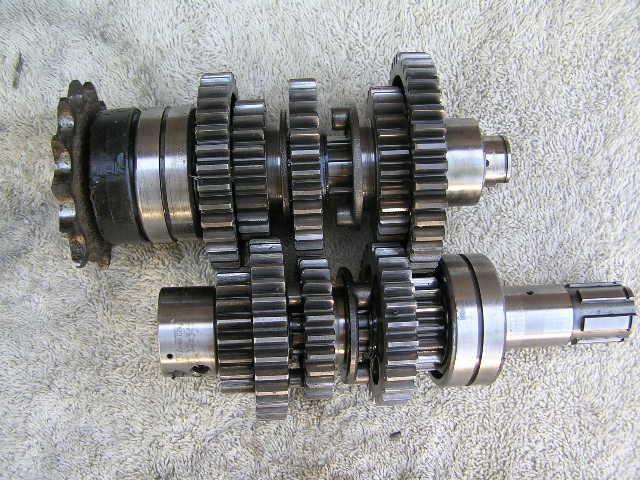 Honda xl 350 1974 transmission trans assembly ahrma 75 76 250 xl350 flat track