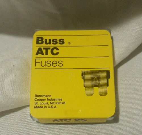 3 buss atc fuses atc 25