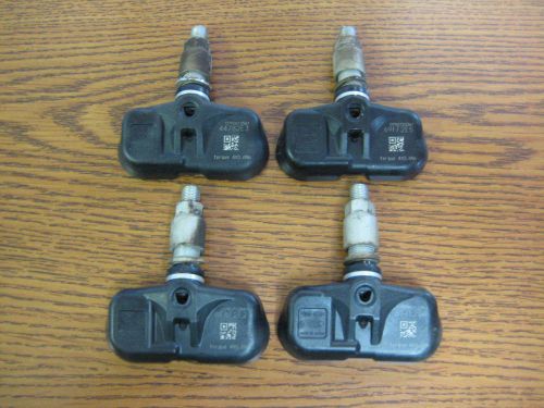 Set of 4 four toyota lexus scion genuine oem tire pressure tpm sensor pmv-107j