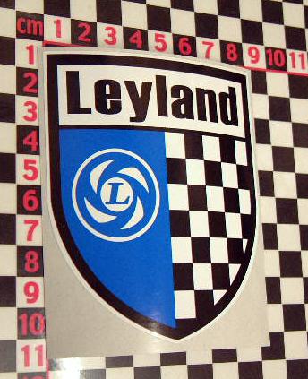 Shield decal - british leyland mini 1275gt 100's more british stickers in shop