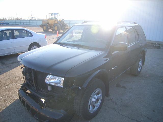 98 99 00 01 02 03 04 isuzu rodeo back glass 4 dr under mtd spare w/o solar