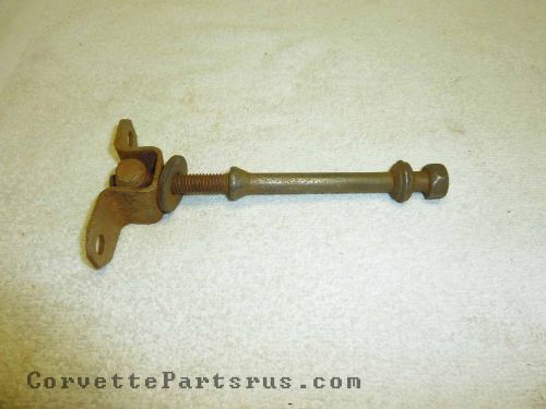 1963-1967 corvette spare tire carrier bolt  hanger assembly hardware 7 1/2&#034; orig