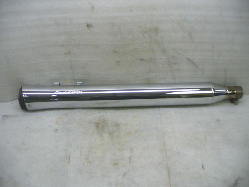 Harley 96-up touring screamin eagle 2 into 1 " night stick"  header/muffler.