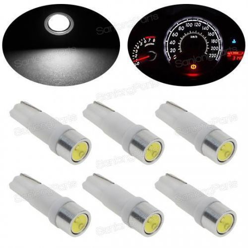 6x t5 white high power dashboard panel indicator smd led light bulb 17 18 37 74