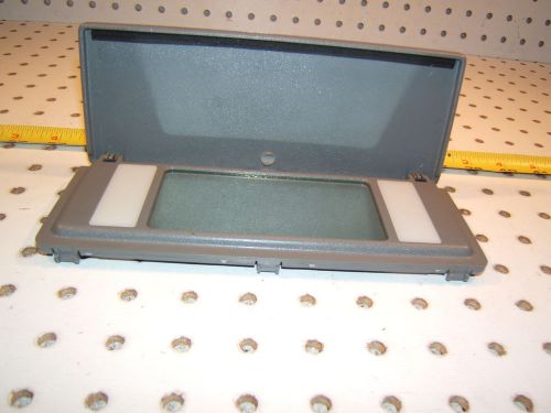 Mercedes late w124,w126 lighted sun visor flip gray mirror oem 1 cover,type#2