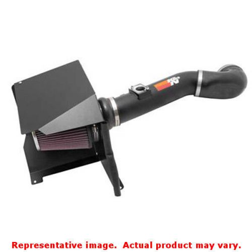 K&amp;n 77-3076ktk 77 series intake kit textured black fits:chevrolet 2011 - 2013 s