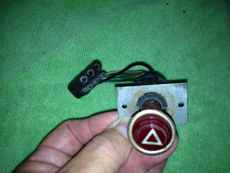 Hazard light switch for a triumph spitfire or tr6