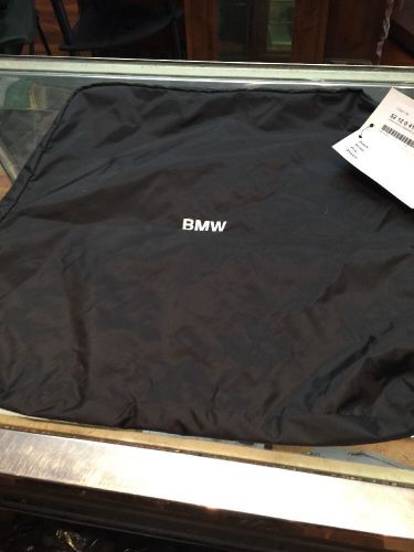 Genuine bmw map pocket storage net kit new black for bike car  and more 16x14