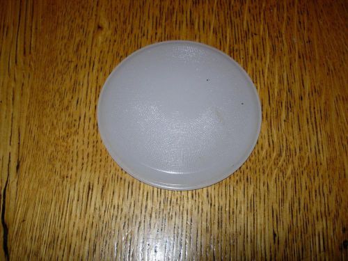 Vintage jefferson 3 1/2&#034; frosted glass dome light lense