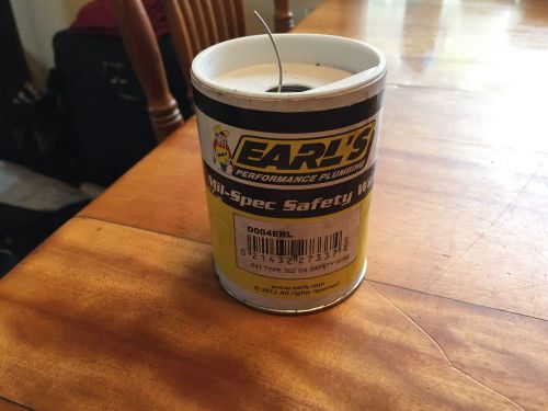 Mil spec safety wire - earls performance - diam 0.041&#034;