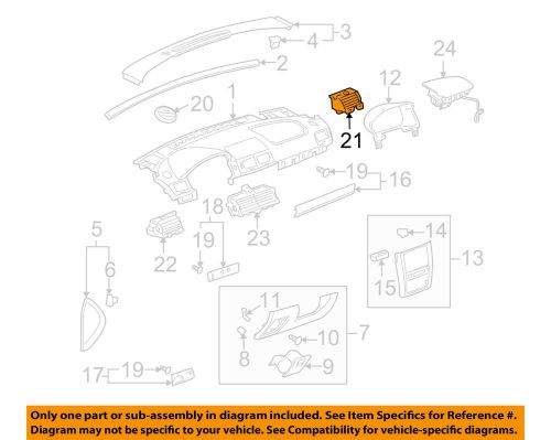 Chevrolet gm oem cobalt instrument panel dash-air outlet vent right 22723480