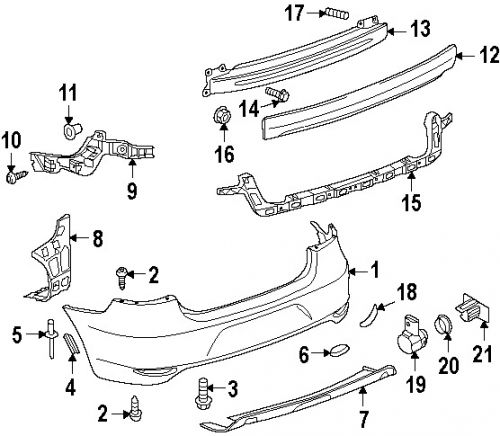 Volkswagen 1q0807376a genuine oem guide