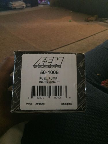 Aem inline 380lph fuel pump