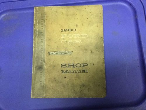 1960 ford car shop manual