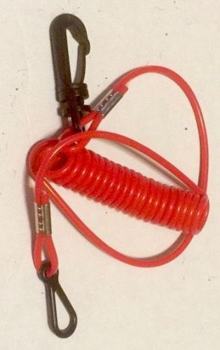 Universal marine emergency boat kill switch lanyard, ships from usa