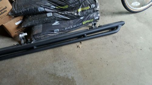 Jeep wrangler oem rock rails with integrated rub rail