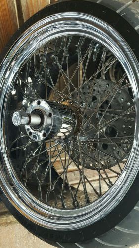 Harley davidson spoke wheels