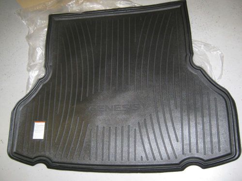 2015 hyundai genesis cargo trunk tray mat