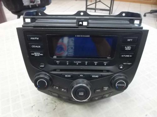 Radio cd changer climate control honda accord 03 04 05 06 07 2007 2006 2005 2004