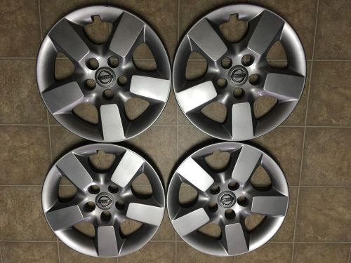 4 oem 16&#034; nissan rogue wheel covers 2008 - 2014