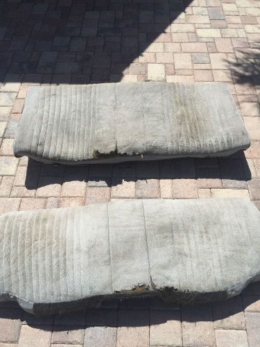 1985 buick t type rear seat grey  regal