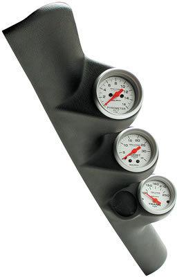 Autometer gauge kit triple a-pillar mount boost pyrometer transmission temp dodg