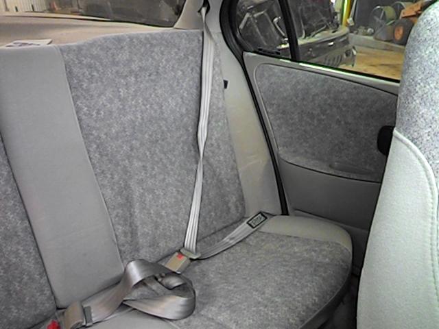 1996 saturn s series sedan rear seat belt & retractor only center gray