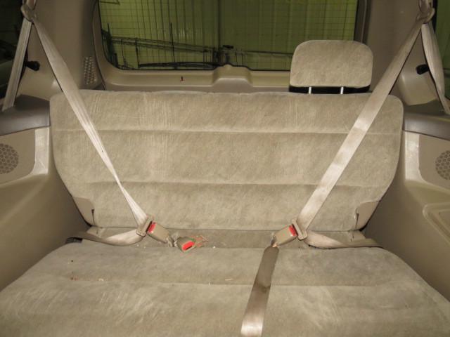 1999 honda odyssey rear seat belt & retractor only 3rd row left tan