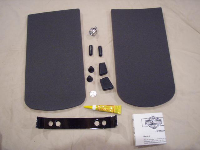 Nos harley detachable pillion hardware kit 51658-97