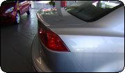 Painted mitsubishi lancer factory lip spoiler 2008-2013