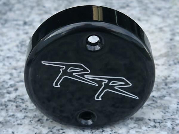 1993-2005 honda cbr 900rr 929rr 954rr 1000rr black brake fluid cap