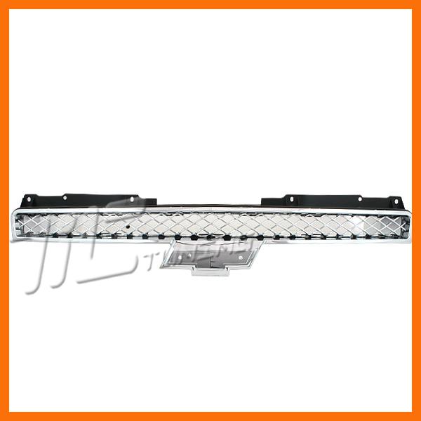 2007-2010 chevy avalanche suburban platinum upper grille grill front body