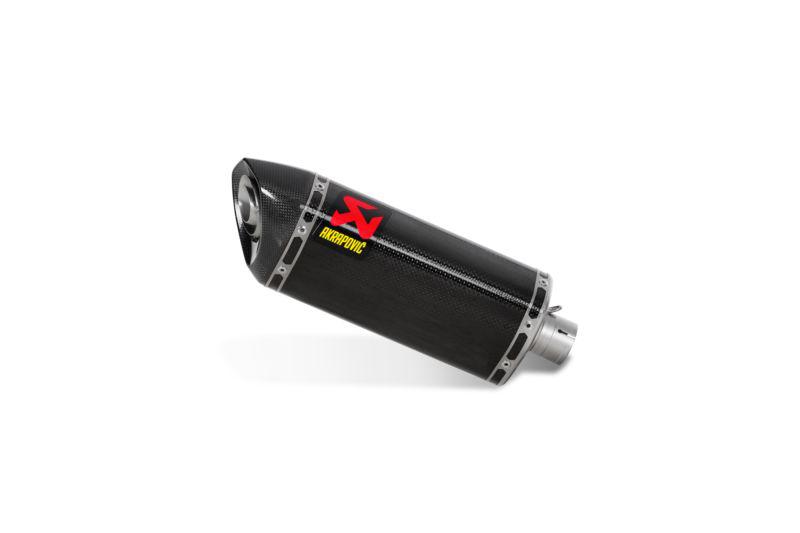 Akrapovic slip-on muffler hexagonal ss/cf/cf for yamaha yzf-r6 2008-2009