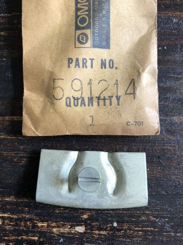 Omc 591214 clamp w/ self tapping screw johnson evinrude nos 0591214