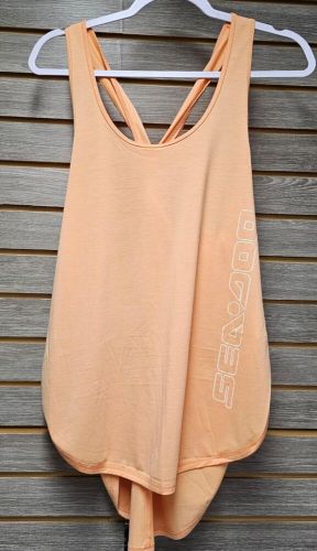 Sea-doo women&#039;s racerback tank coral medium ladies sea doo tank top new