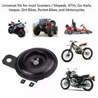 12v horn waterproof loud 105db universal motorcycle car utv atv boat auto bike