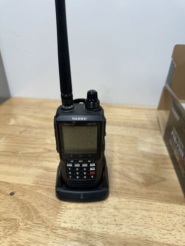 New yaesu fta-750l handheld vhf transceiver w/gps