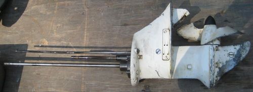 Vintage 1962 johnson sea horse 5.5hp 5 1/2hp lower unit gearcase short shaft