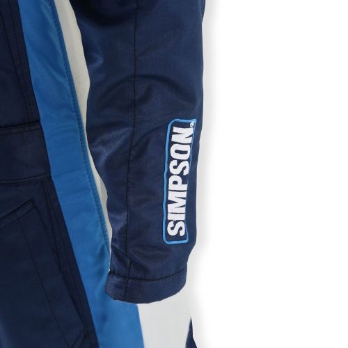 Simpson racing sc04201 supercoil racing suit navy - md