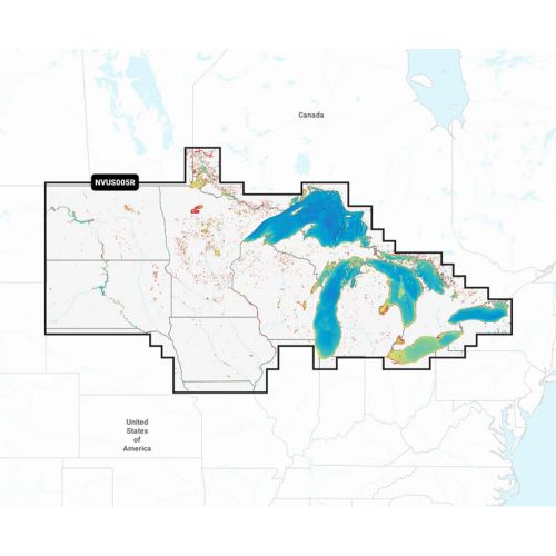 Garmin navionics vision+™ nvus005r u.s. north