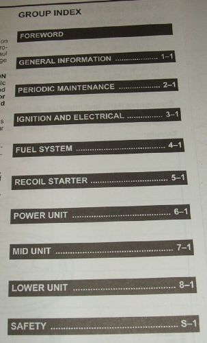 Johnson 2003 9.9 15 hp service manual  4 stroke outboard 9.9hp 15hp