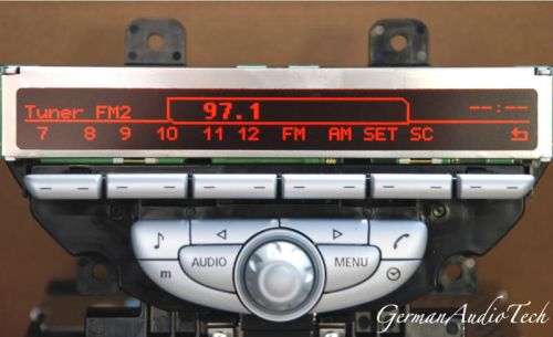 New lcd glass for mini cooper radio boost cd player display clubman countryman